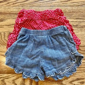 2 Pack 3T Caroline Kate Shorts
